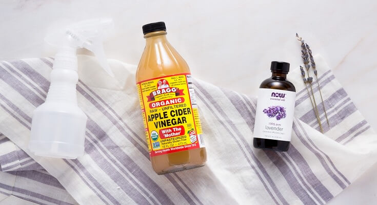 Lavender Essential Oil with Apple Cider Vinegar